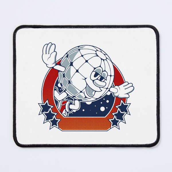 Item preview, Funny Disco Ball Cartoon Character In Space designed and sold by Lexkon Liu's art.