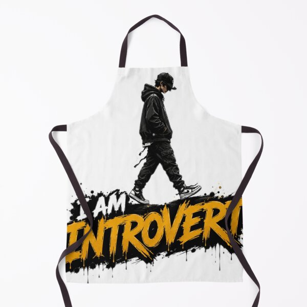 Item preview, Am Introvert – Street Walk Graffiti Sticker designed and sold by Genzfirevibes.