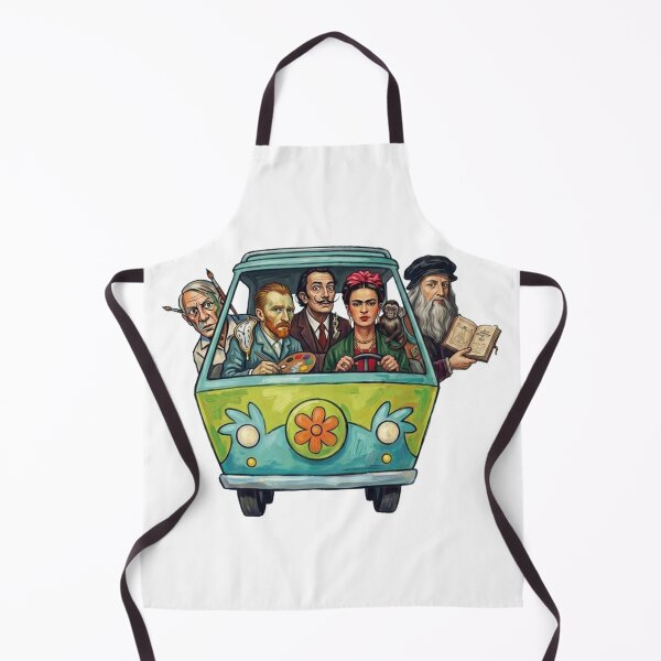 Item preview, Vintage Famous Artists Driving Cars designed and sold by BrianCleghorn.