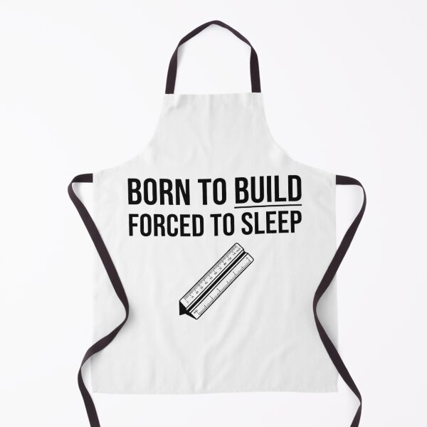 Item preview, Born To Build Forced to Sleep Scale Ruler designed and sold by Amr Darwish Graphic designer.