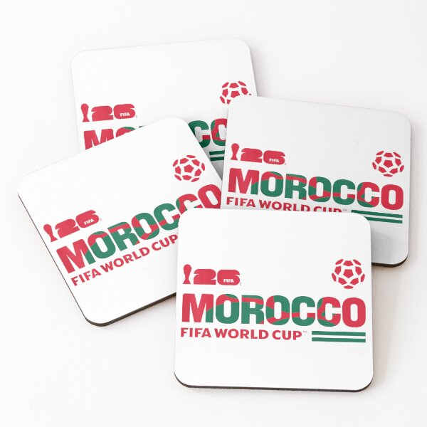 Item preview, Morocco FIFA World Cup 26 Qualifier Football Supporter designed and sold by WoodrowCaldwell.