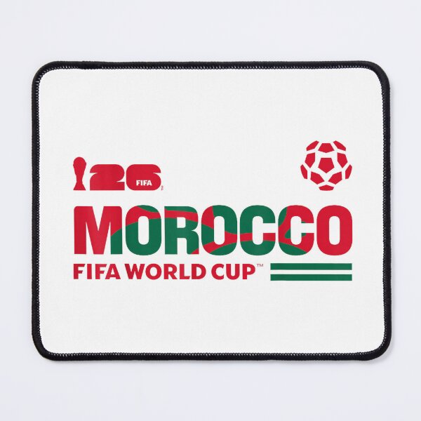 Item preview, Morocco FIFA World Cup 26 Qualifier Football Supporter designed and sold by WoodrowCaldwell.