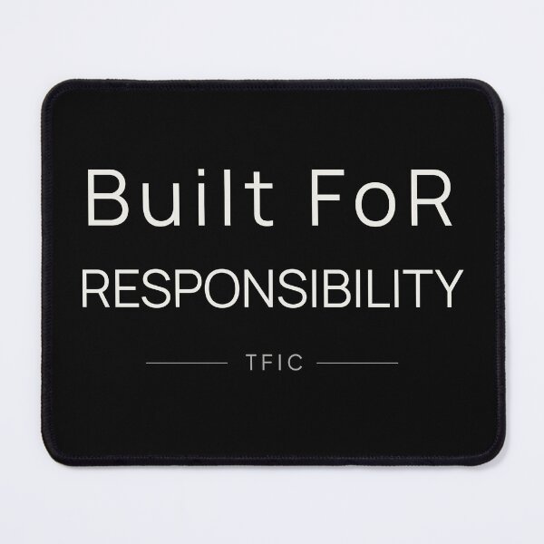 Item preview, Built For Responsibility Shirt designed and sold by TFICBrand.