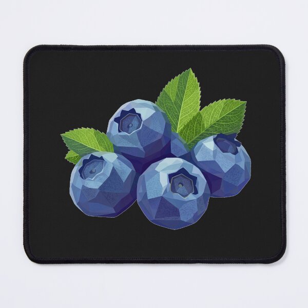 Item preview,  Blueberry Geometric Low Poly Fruit Vintry Off designed and sold by VintryOff.