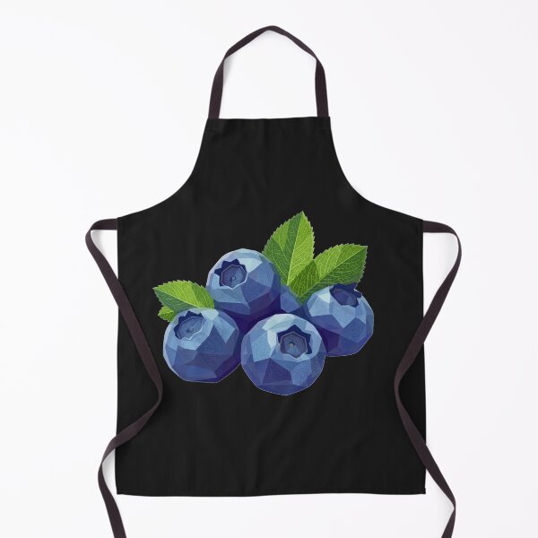 Item preview,  Blueberry Geometric Low Poly Fruit Vintry Off designed and sold by VintryOff.