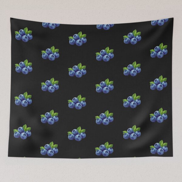Item preview,  Blueberry Geometric Low Poly Fruit Vintry Off designed and sold by VintryOff.