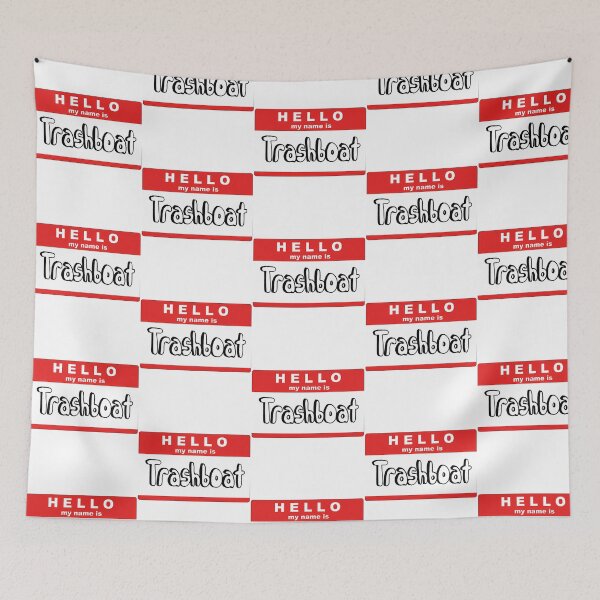 Item preview, My Name Is Trash Boat designed and sold by tuarthqui.