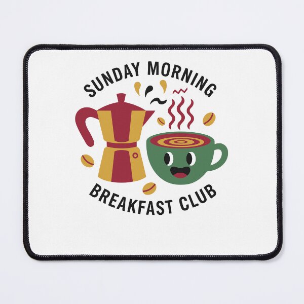 Item preview, Breakfast Sunday Morning Breakfast Club Coffee designed and sold by LuminOrb.