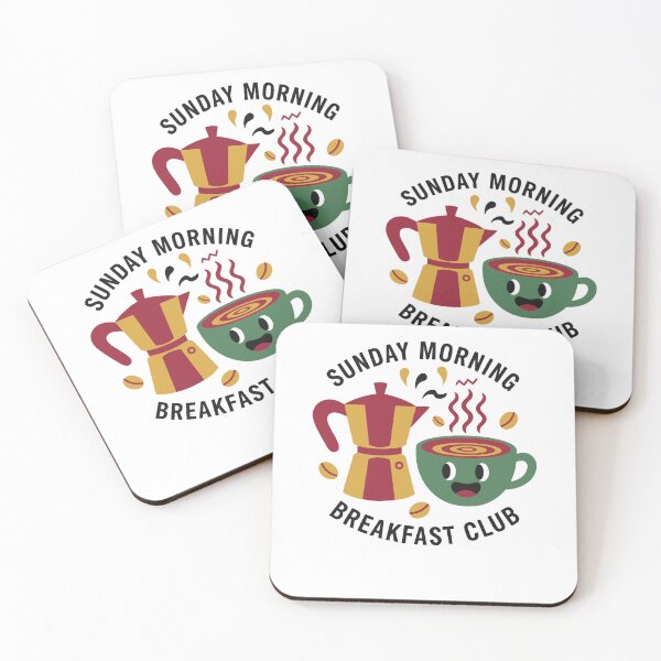 Item preview, Breakfast Sunday Morning Breakfast Club Coffee designed and sold by LuminOrb.