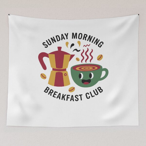 Item preview, Breakfast Sunday Morning Breakfast Club Coffee designed and sold by LuminOrb.