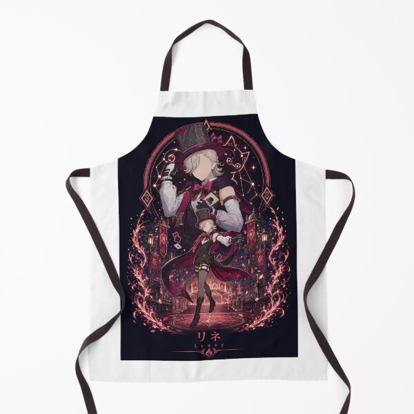 Aperçu de l'œuvre Design de magicien pyromane inspiré de Lyney, style anime fantastique créée et vendue par ijunk.