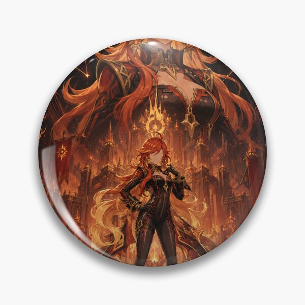 Item preview, Mavuika Inspired Blazing Sun Anime Fantasy Design designed and sold by ijunk.