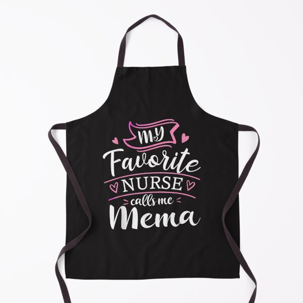 Item preview, My Favorite Nurse Calls Me Mema Funny Nurse Grandma Family Design designed and sold by kiralynstration.