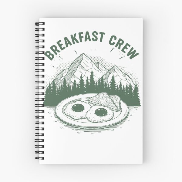 Item preview, Breakfast Crew Funny Brunch Coffee Pancake Bacon designed and sold by LuminOrb.