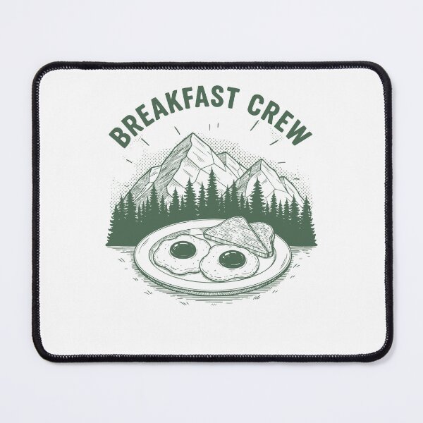 Item preview, Breakfast Crew Funny Brunch Coffee Pancake Bacon designed and sold by LuminOrb.