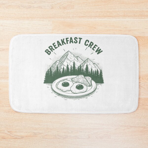 Item preview, Breakfast Crew Funny Brunch Coffee Pancake Bacon designed and sold by LuminOrb.