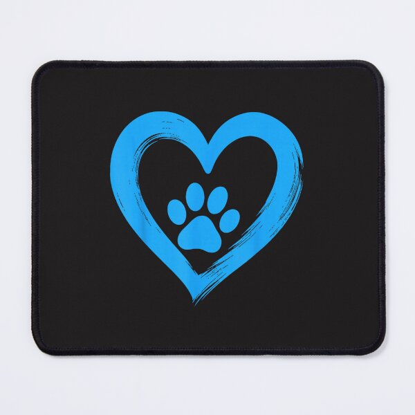 Item preview, Paw Print Heart Dog Lover Cat Lover Fur Mama Pet Owner Design designed and sold by kiralynstration.