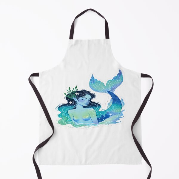 Item preview, Ocean Dream Mermaid Sticker designed and sold by Artisan Finds Online.