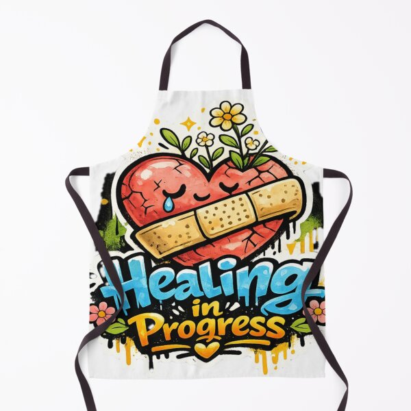 Item preview, Healing in Progress – Graffiti Heart Sticker designed and sold by Genzfirevibes.