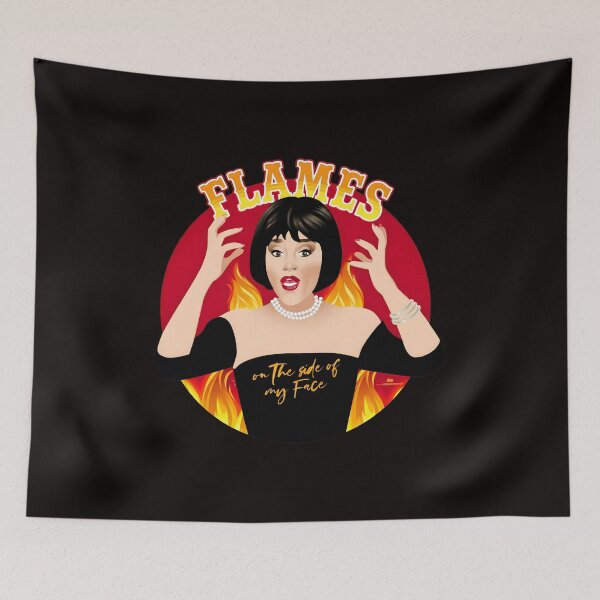 Item preview, Dramatic Fire Portrait Statement Garment designed and sold by BLACK-omerta.