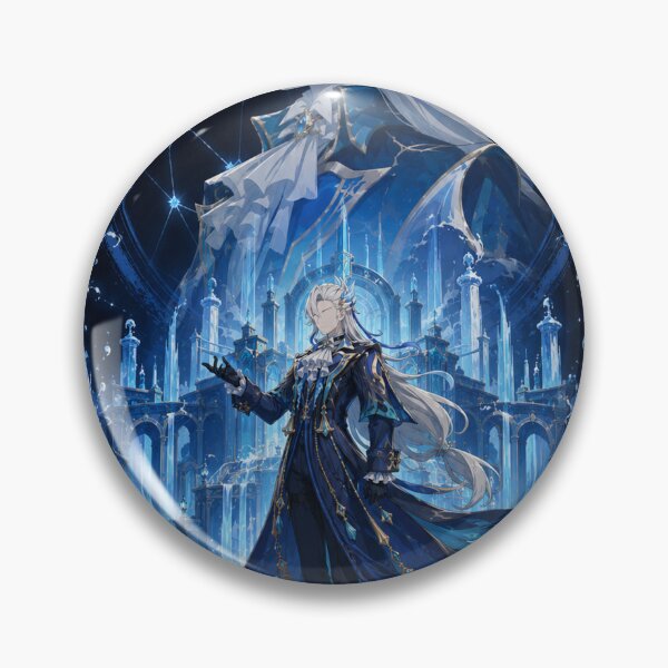 Item preview, Neuvillette Inspired Hydro Sovereign Anime Fantasy Design designed and sold by ijunk.