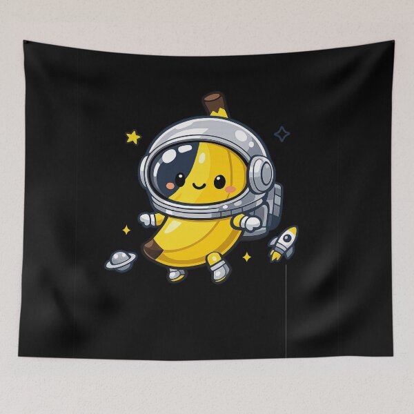 Item preview, Cute Astronaut Banana Space Suit Funny Kawaii Fruit Design designed and sold by irfanshikh.