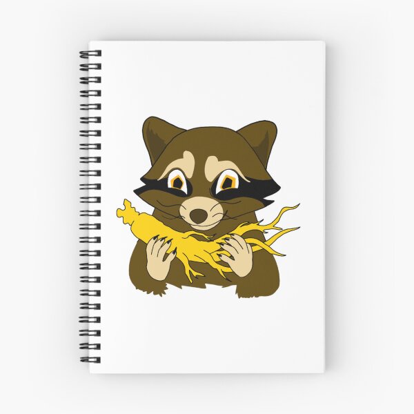 Item preview, Hungry Raccoon With Summer Snack Cute Animal Art designed and sold by Onlydidart.
