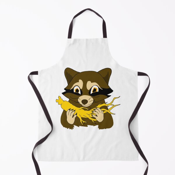 Item preview, Hungry Raccoon With Summer Snack Cute Animal Art designed and sold by Onlydidart.