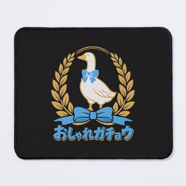 Item preview, Elegant Goose With Blue Ribbon Bow designed and sold by AwesomeBeyondLimits.