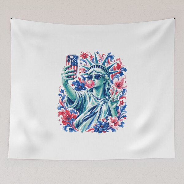 Item preview, Flower And Liberty , 250 Years Of Freedom, Made In The Usa, 4th Of July, Republican designed and sold by vintagearttee.