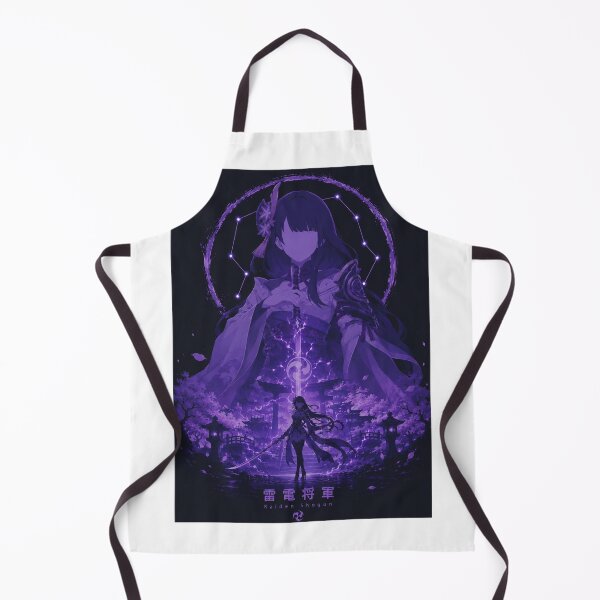 Item preview, Raiden Shogun Inspired Violet Thunder Anime Fantasy Artwork designed and sold by ijunk.