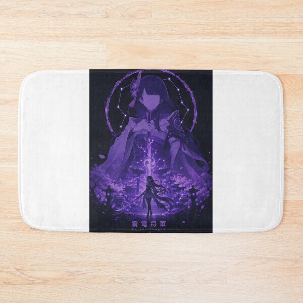 Item preview, Raiden Shogun Inspired Violet Thunder Anime Fantasy Artwork designed and sold by ijunk.