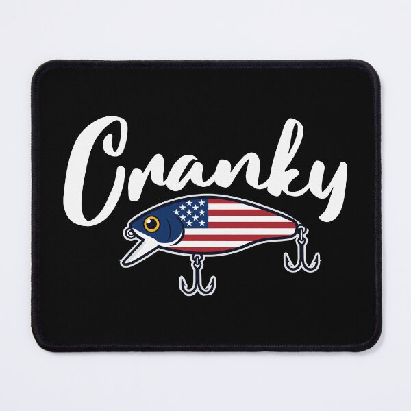 Item preview, cranky usa crankbait fishing fathers day  designed and sold by Colorfulman.