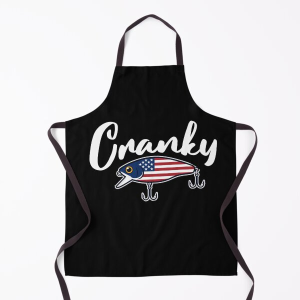 Item preview, cranky usa crankbait fishing fathers day designed and sold by Colorfulman.