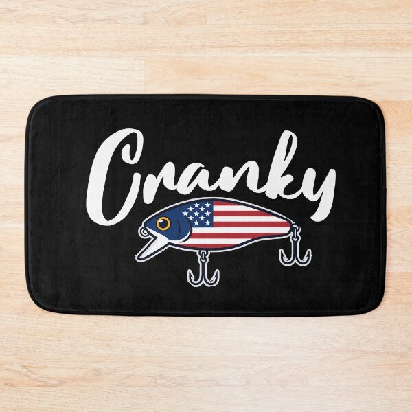 Item preview, cranky usa crankbait fishing fathers day  designed and sold by Colorfulman.