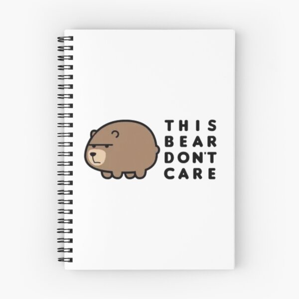 Item preview, This Bear Don't Care designed and sold by HesseCove.