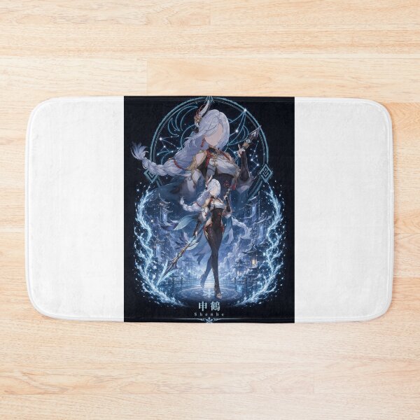 Item preview, Shenhe Inspired Cryo Exorcist Anime Fantasy Design designed and sold by ijunk.