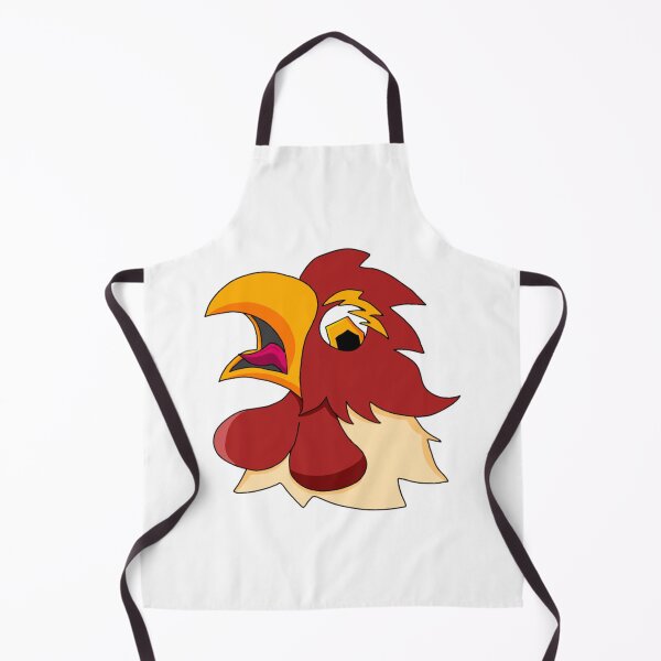 Item preview, Screaming Rooster Face Funny Chicken Head Art designed and sold by Onlydidart.
