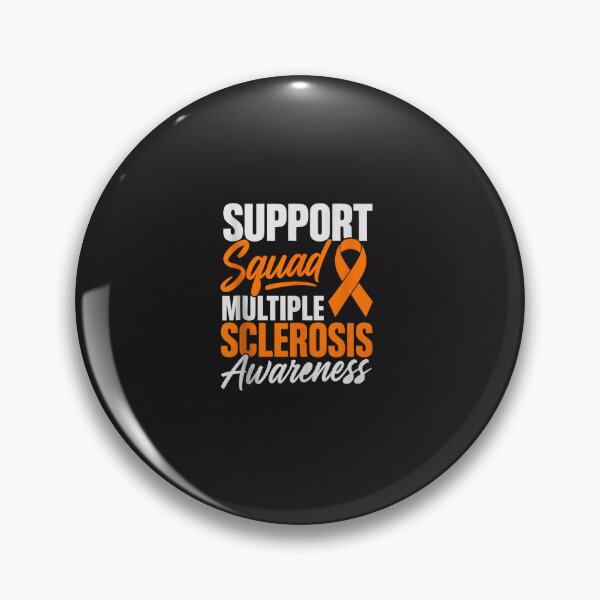 Item preview, Support Multiple Sclerosis Warrior Orange Ribbon MS Awareness Design designed and sold by kiralynstration.