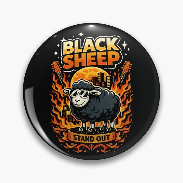 Item preview, Black Sheep Stand Out Graphic – Bold Urban Style designed and sold by digijob.