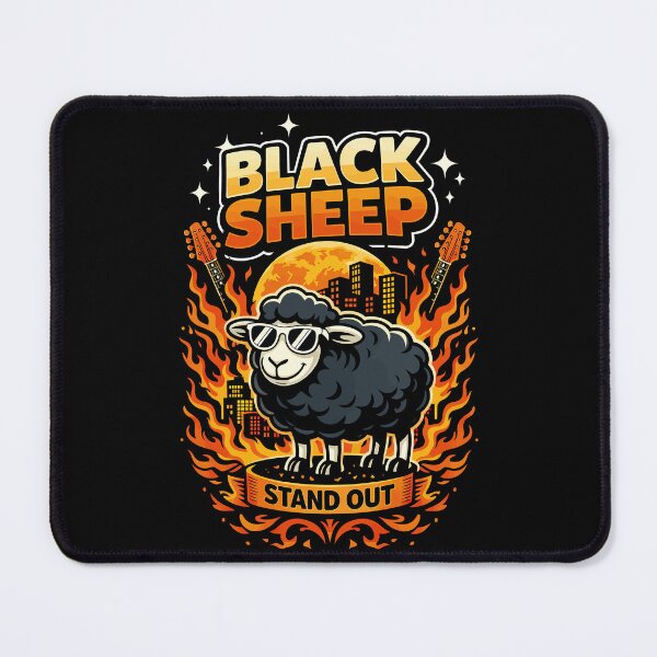 Item preview, Black Sheep Stand Out Graphic – Bold Urban Style designed and sold by digijob.
