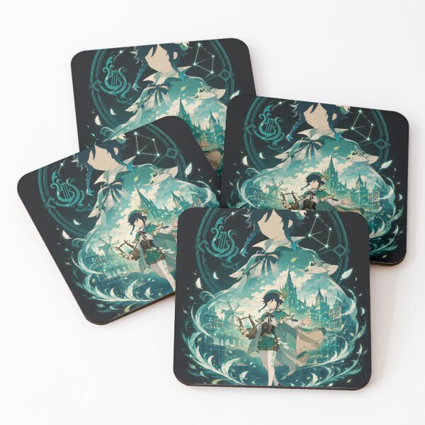 Item preview, Venti Inspired Anemo Bard Anime Fantasy Design designed and sold by ijunk.