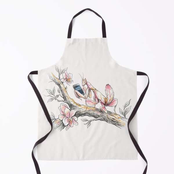 Item preview, Spying Orchid Mantis: Funny Sneaky Insect Art designed and sold by SoulPT.