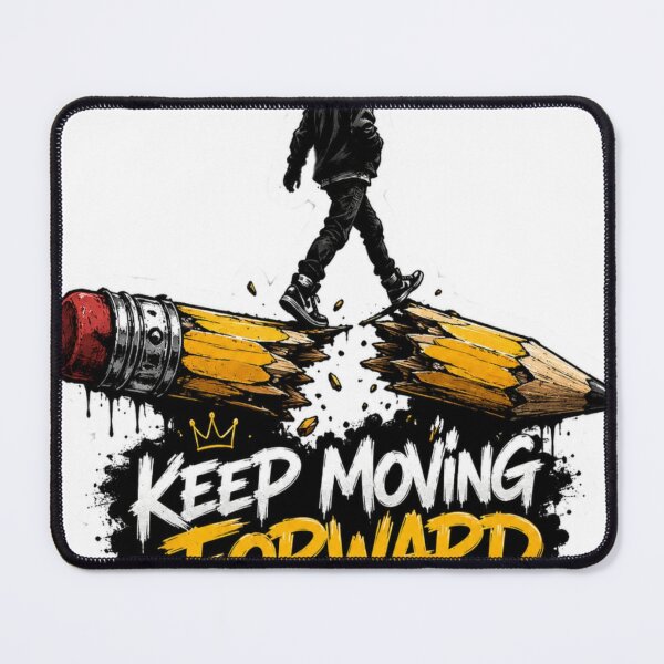 Item preview, Keep Moving Forward – Broken Pencil Graffiti Sticker designed and sold by Genzfirevibes.