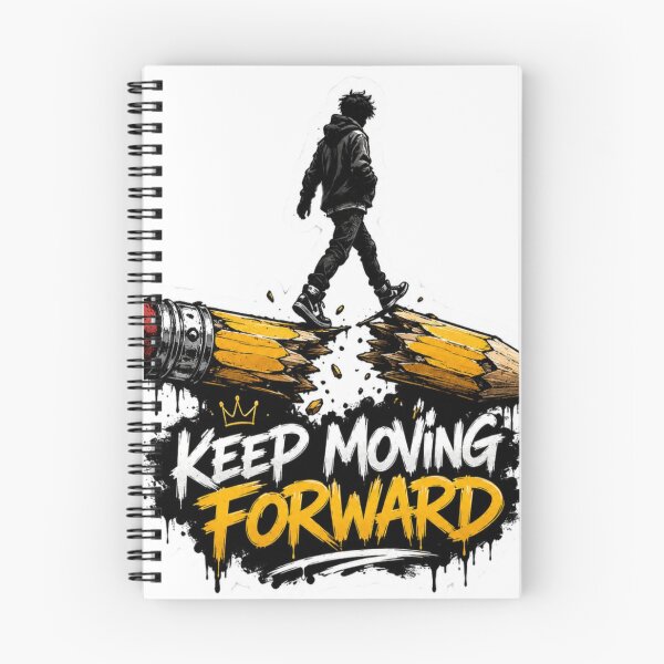 Item preview, Keep Moving Forward – Broken Pencil Graffiti Sticker designed and sold by Genzfirevibes.