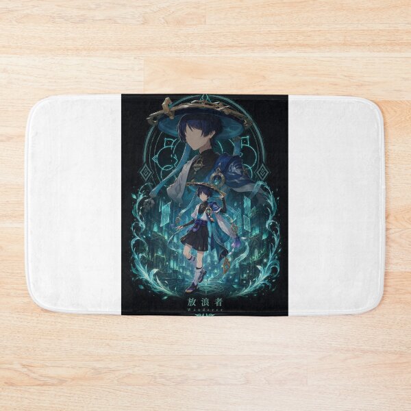 Item preview, Wanderer Inspired Anemo Drifter Anime Fantasy Design designed and sold by ijunk.