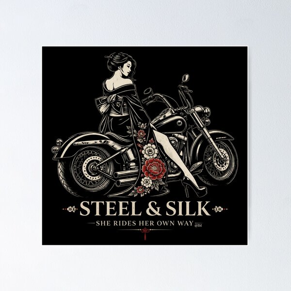 Item preview, STEEL & SILK designed and sold by lbl-shop.