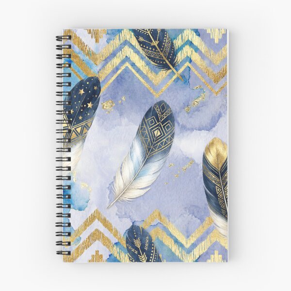Item preview, Watercolour Feather Chevron – Boho Collection  designed and sold by JacquiTaylorArt.