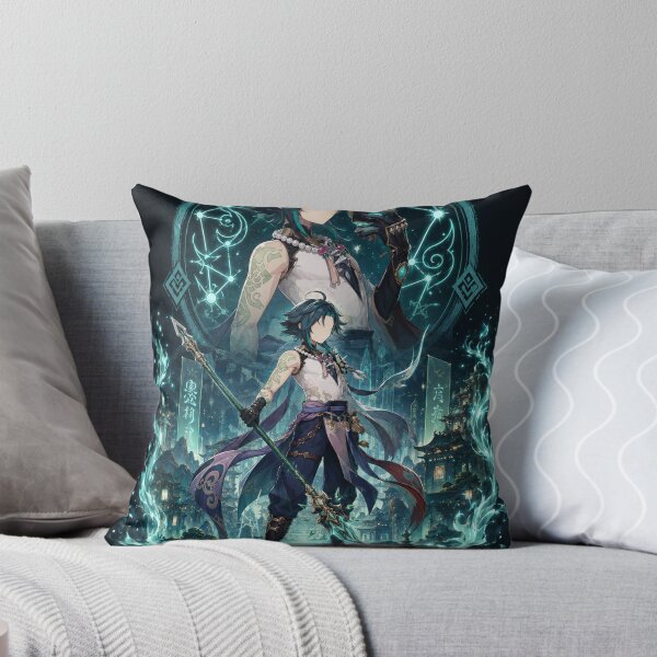 Item preview, Xiao Inspired Anemo Guardian Anime Fantasy Design designed and sold by ijunk.