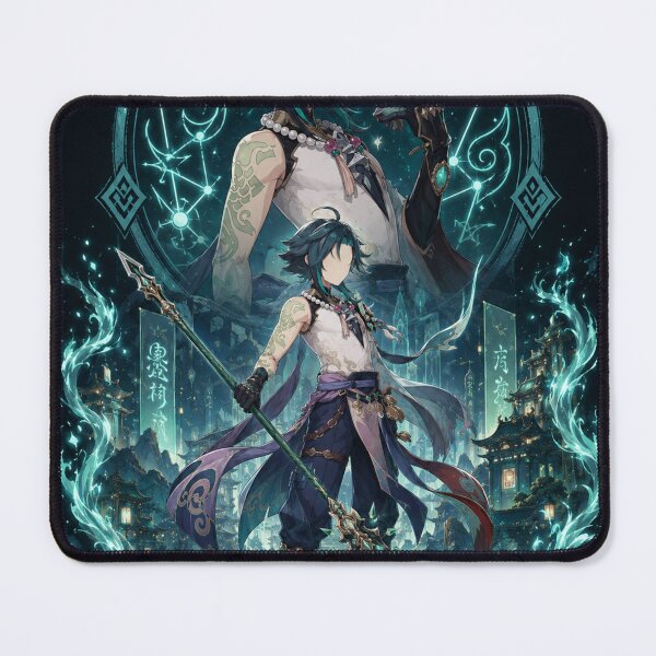 Item preview, Xiao Inspired Anemo Guardian Anime Fantasy Design designed and sold by ijunk.